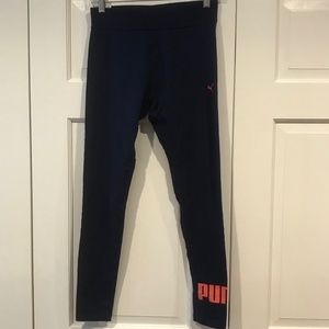 Navy blue Puma leggings